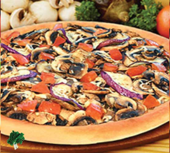 Roasted Mushroom Pizza