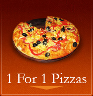 Canadian 1 For 1 Pizzas